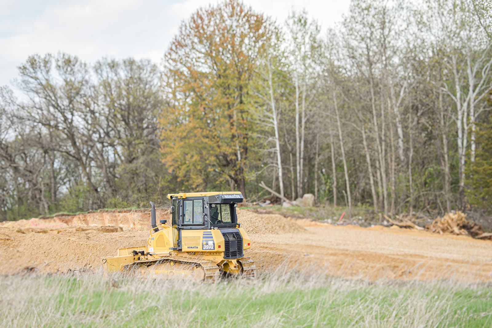 Groundbreaking at Oakridge, the work begun.